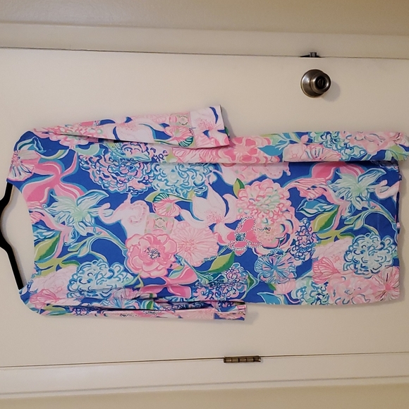 Lilly Pulitzer Sophie dress sz L Peony For Your Thoughts - Picture 5 of 8